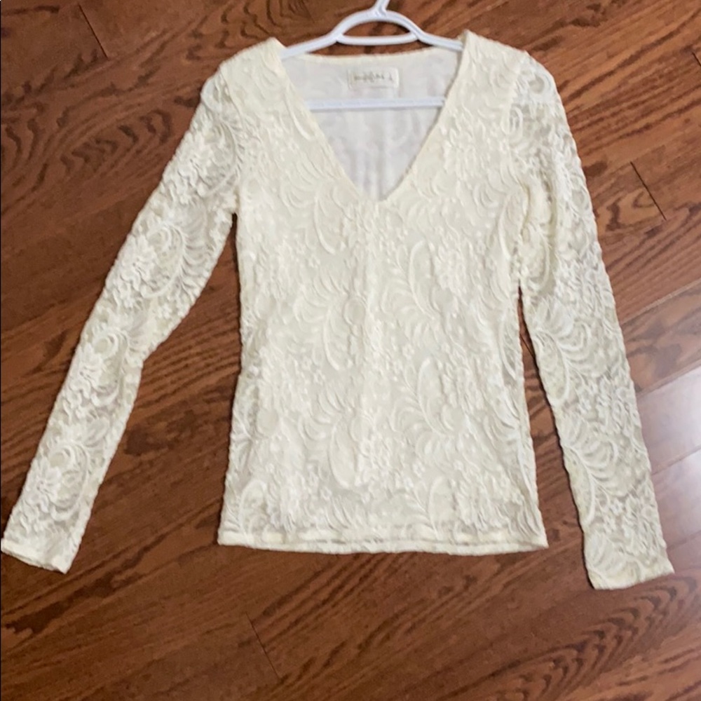 A&F lace top